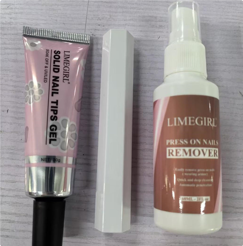 colle uv et lampe uv avec spray pour retirer la colle uv